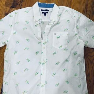 Mens Crown Ivy Size L Shirt Fish print